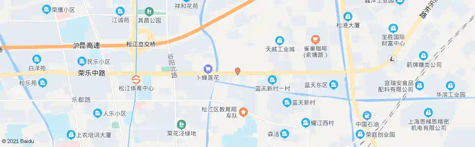 上海荣乐路沪松公路_公交站地图_上海公交_妙搜公交查询2025
