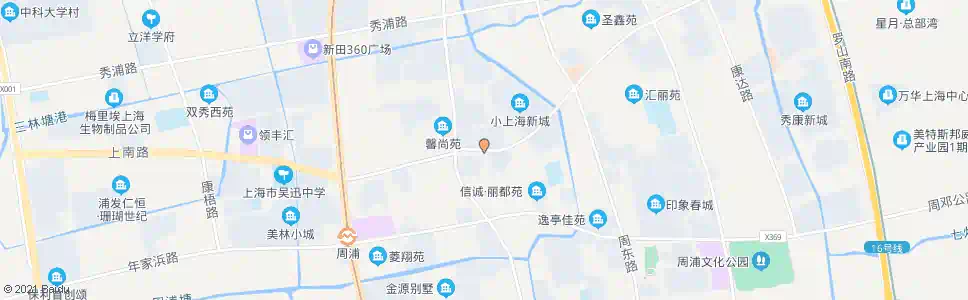 上海川周公路康沈路_公交站地图_上海公交_妙搜公交查询2025