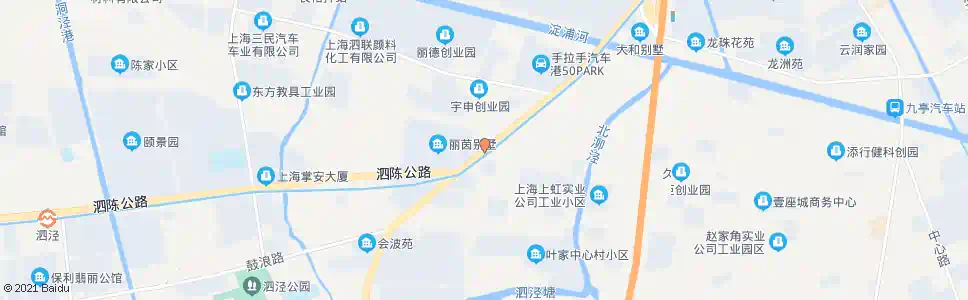 上海沪松公路望东中路_公交站地图_上海公交_妙搜公交查询2025