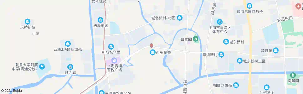 上海城中西路卫中路_公交站地图_上海公交_妙搜公交查询2025