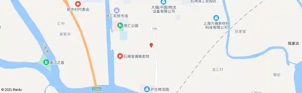 上海贵南路辰塔大桥_公交站地图_上海公交_妙搜公交查询2025