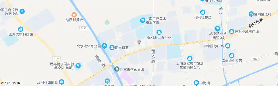 上海棋盘路胜竹路(嘉一联中)_公交站地图_上海公交_妙搜公交查询2025