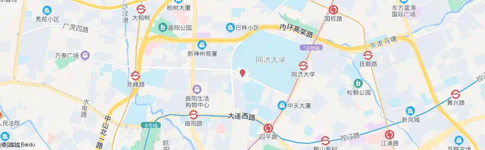 上海密云路赤峰路_公交站地图_上海公交_妙搜公交查询2025