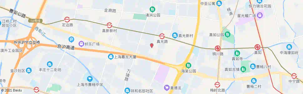 上海高陵路金汤路_公交站地图_上海公交_妙搜公交查询2025