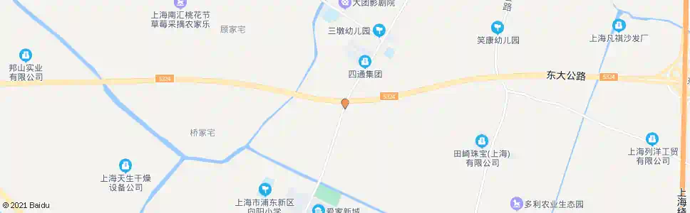 上海南团公路东大公路_公交站地图_上海公交_妙搜公交查询2025