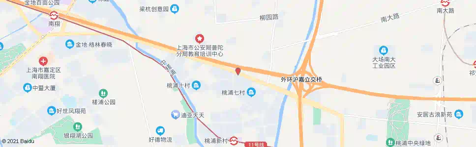 上海真南路雪松路_公交站地图_上海公交_妙搜公交查询2025