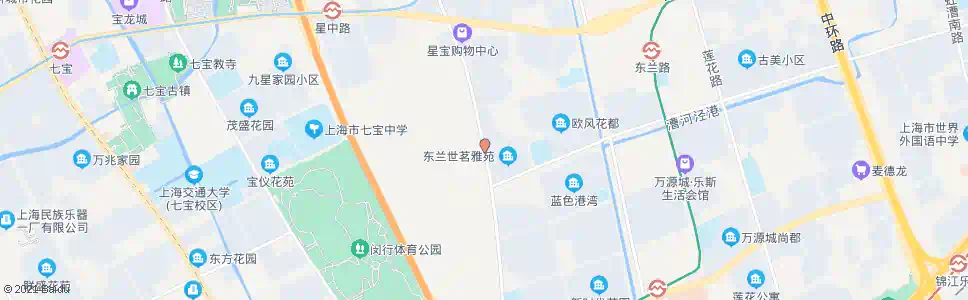 上海虹莘路九星路_公交站地图_上海公交_妙搜公交查询2025