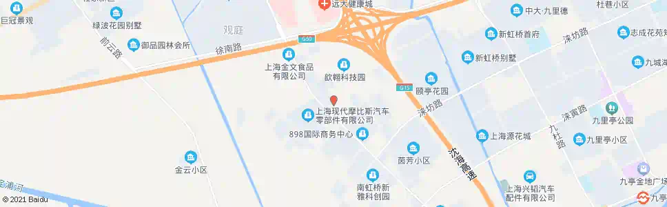 上海九泾路新寅路_公交站地图_上海公交_妙搜公交查询2025