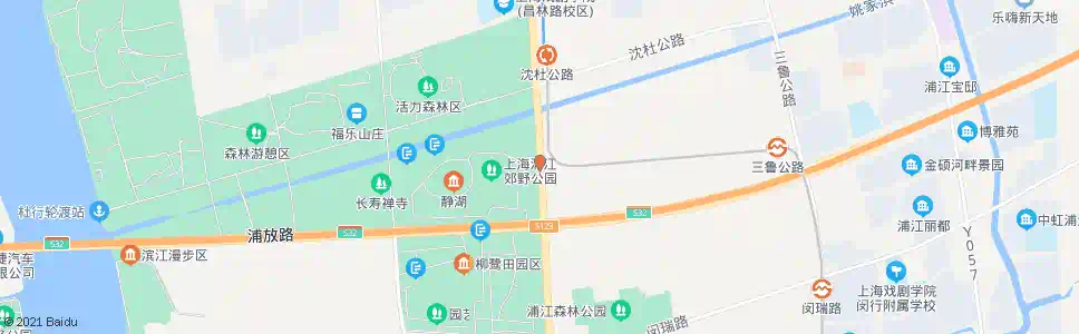 上海浦星公路张行路(招呼站)_公交站地图_上海公交_妙搜公交查询2025
