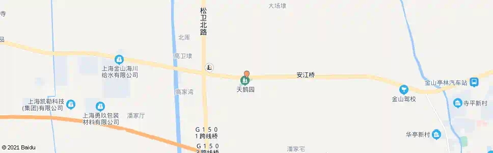 上海红亭路(招呼站)_公交站地图_上海公交_妙搜公交查询2025