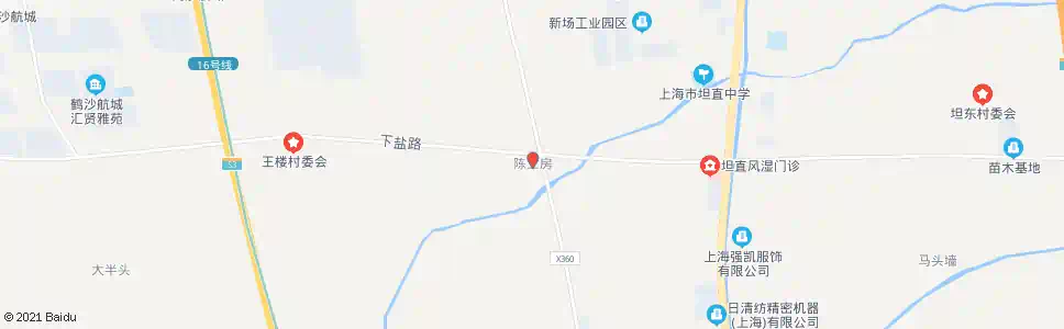 上海红卫路陈三房_公交站地图_上海公交_妙搜公交查询2025