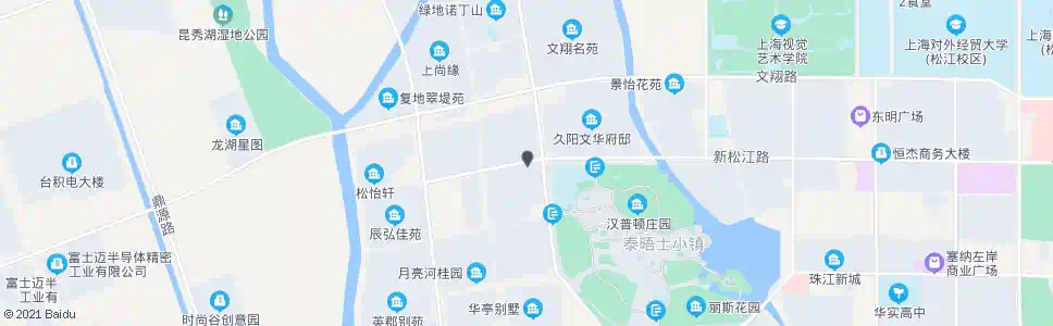上海三新北路新松江路_公交站地图_上海公交_妙搜公交查询2025
