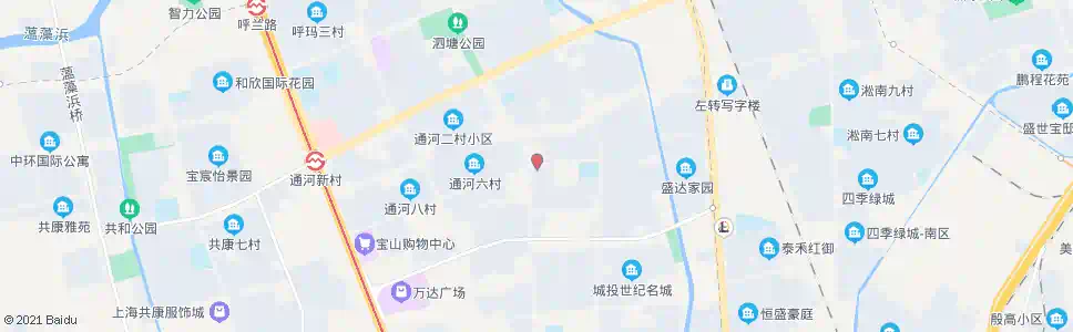 上海共江路爱辉路_公交站地图_上海公交_妙搜公交查询2025