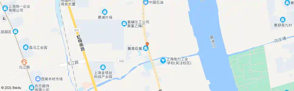 上海龙吴路元江路(陈家宅)_公交站地图_上海公交_妙搜公交查询2025