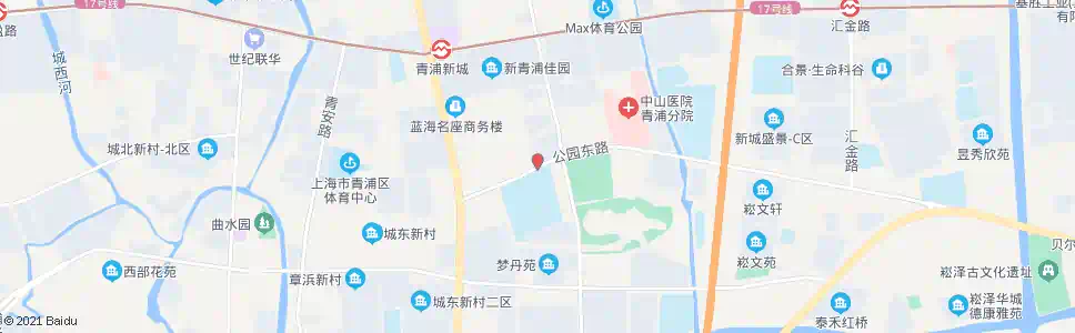 上海公园路华青路_公交站地图_上海公交_妙搜公交查询2025