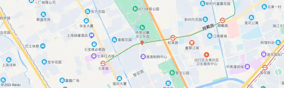 上海顾戴路新镇路_公交站地图_上海公交_妙搜公交查询2025