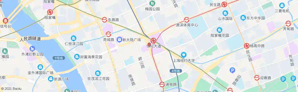 上海东方路潍坊路_公交站地图_上海公交_妙搜公交查询2025