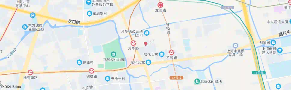 上海芳草路连波路_公交站地图_上海公交_妙搜公交查询2025