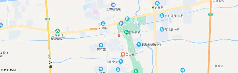 上海新奉公路牌楼路_公交站地图_上海公交_妙搜公交查询2025