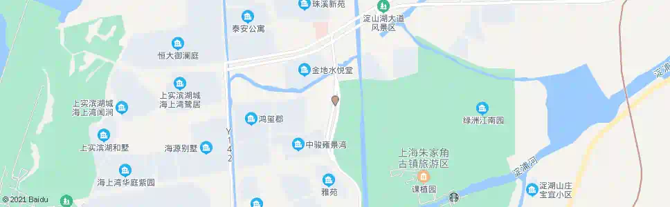 上海珠溪路阁游路_公交站地图_上海公交_妙搜公交查询2025