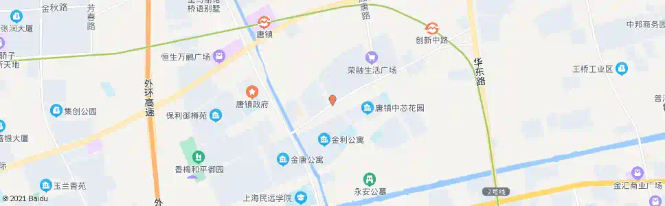 上海齐爱路创新西路_公交站地图_上海公交_妙搜公交查询2025