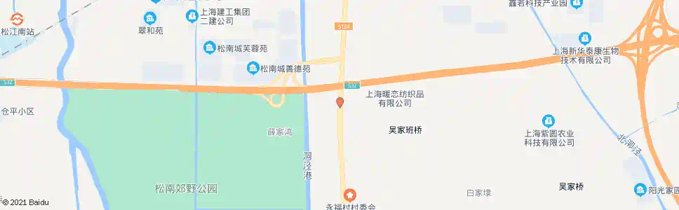 上海松卫北路塔闵路_公交站地图_上海公交_妙搜公交查询2025