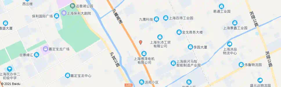 上海彭赵_公交站地图_上海公交_妙搜公交查询2025