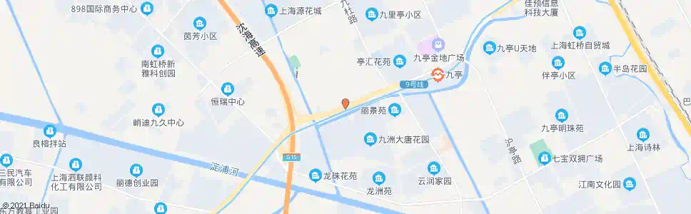上海沪松公路九谊路_公交站地图_上海公交_妙搜公交查询2025