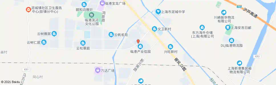 上海彭平路泥城路_公交站地图_上海公交_妙搜公交查询2025
