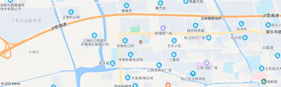 上海荣乐路仓华路_公交站地图_上海公交_妙搜公交查询2025