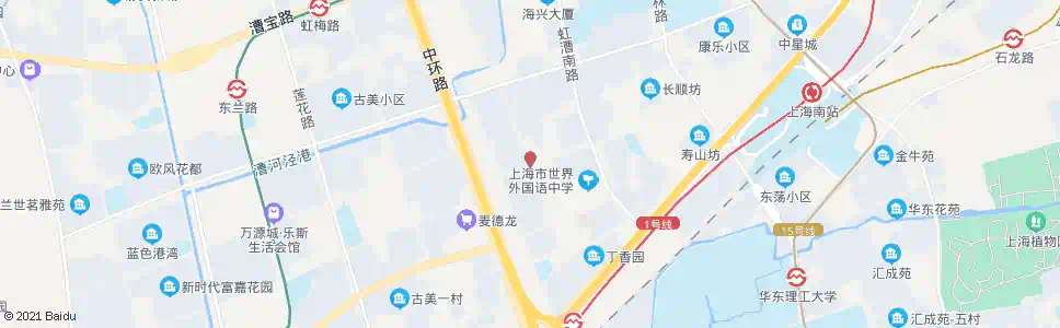 上海桂平路浦北路_公交站地图_上海公交_妙搜公交查询2025