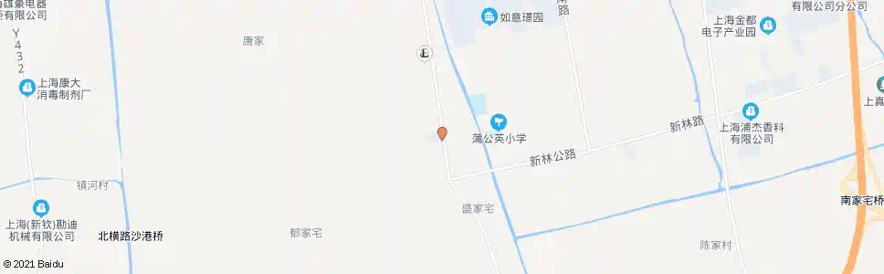 上海新寺(招呼站)_公交站地图_上海公交_妙搜公交查询2025