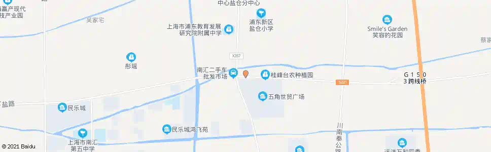 上海下盐路南祝路_公交站地图_上海公交_妙搜公交查询2025