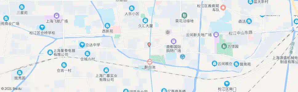 上海人民南路松汇路(招呼站)_公交站地图_上海公交_妙搜公交查询2025
