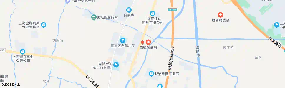 上海纪鹤公路外青松公路(招呼站)_公交站地图_上海公交_妙搜公交查询2025