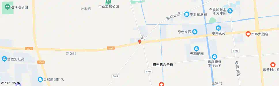 上海大叶公路沿钱公路_公交站地图_上海公交_妙搜公交查询2025