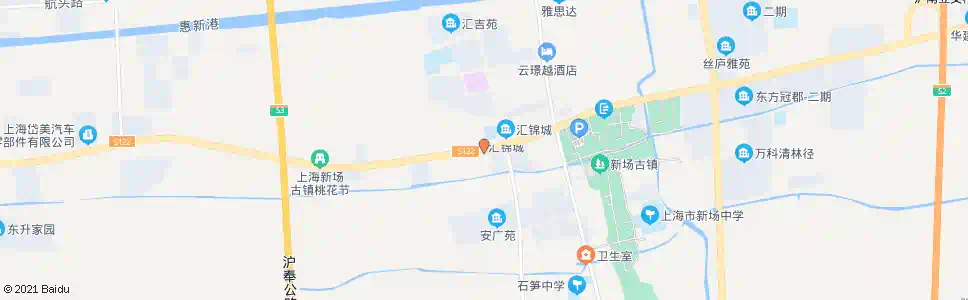 上海沪南公路新环西路_公交站地图_上海公交_妙搜公交查询2025