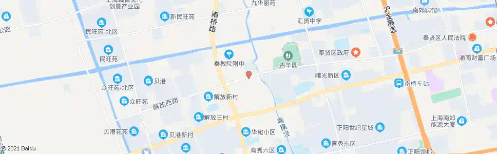 上海解放中路人民路_公交站地图_上海公交_妙搜公交查询2025