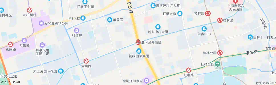 上海漕河泾开发区_公交站地图_上海公交_妙搜公交查询2025
