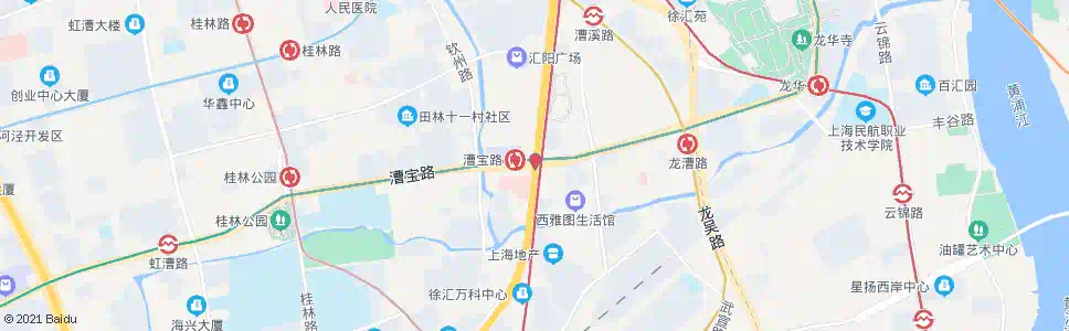 上海漕河泾(沪闵路)_公交站地图_上海公交_妙搜公交查询2025