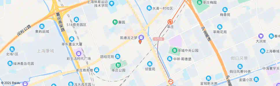 上海莘东路莘建路(莘庄)_公交站地图_上海公交_妙搜公交查询2025