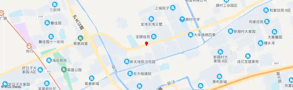 上海宝安公路电台路_公交站地图_上海公交_妙搜公交查询2025