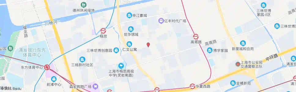 上海海阳路洪山路_公交站地图_上海公交_妙搜公交查询2025