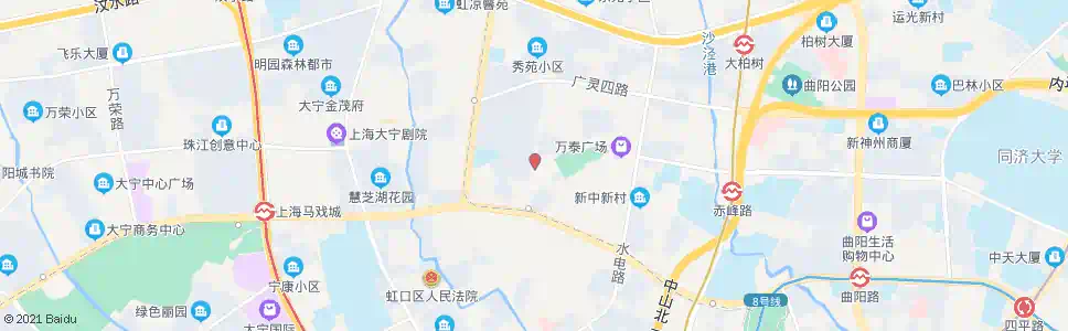 上海凉城路广灵二路_公交站地图_上海公交_妙搜公交查询2025