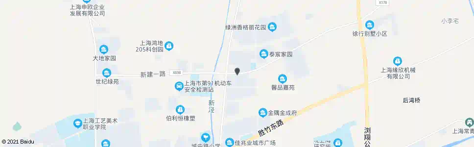 上海新建一路澄浏公路_公交站地图_上海公交_妙搜公交查询2025