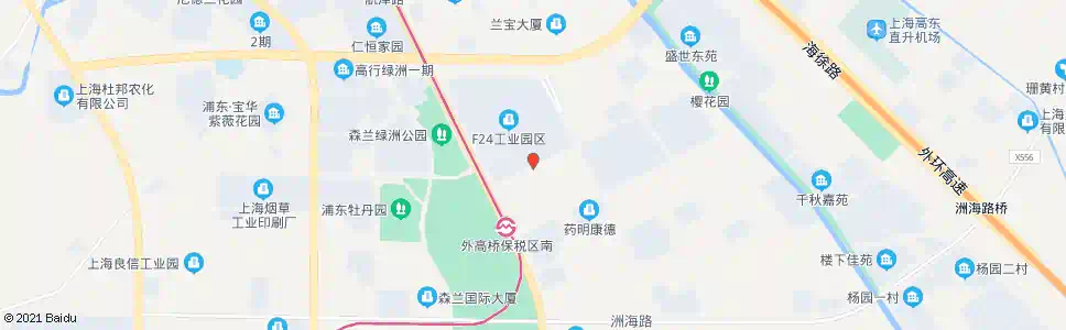 上海意威路荷香路_公交站地图_上海公交_妙搜公交查询2025