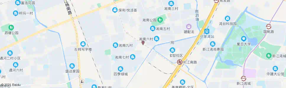 上海长江南路西塘桥_公交站地图_上海公交_妙搜公交查询2025