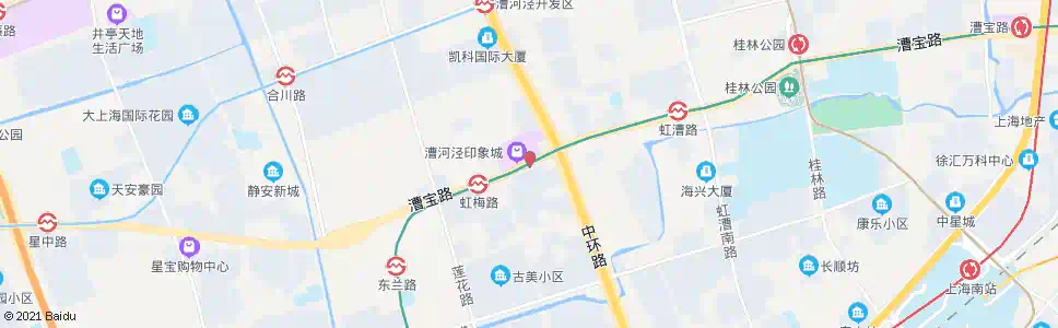 上海漕宝路虹梅路_公交站地图_上海公交_妙搜公交查询2025