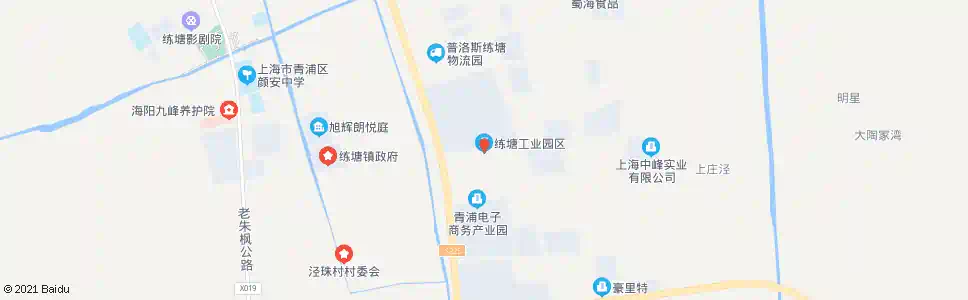 上海章练塘路蒸夏路_公交站地图_上海公交_妙搜公交查询2025