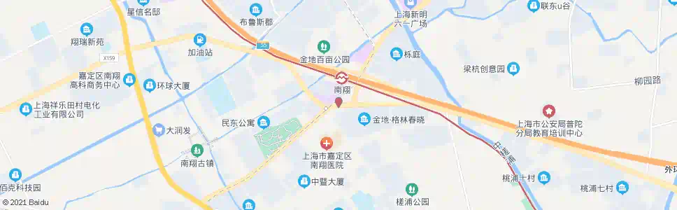 上海众仁路真南路_公交站地图_上海公交_妙搜公交查询2025